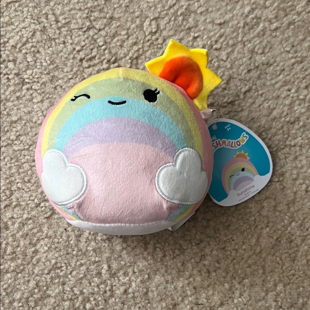 Squishmallows Sunshine Rainbow